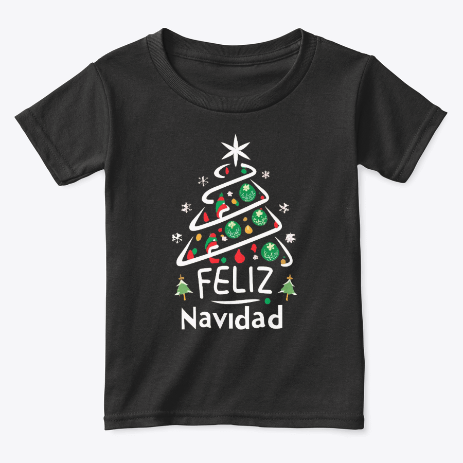Camisetas Navideñas Familia Set de 3 Prendas Arbol feliz Navidad
