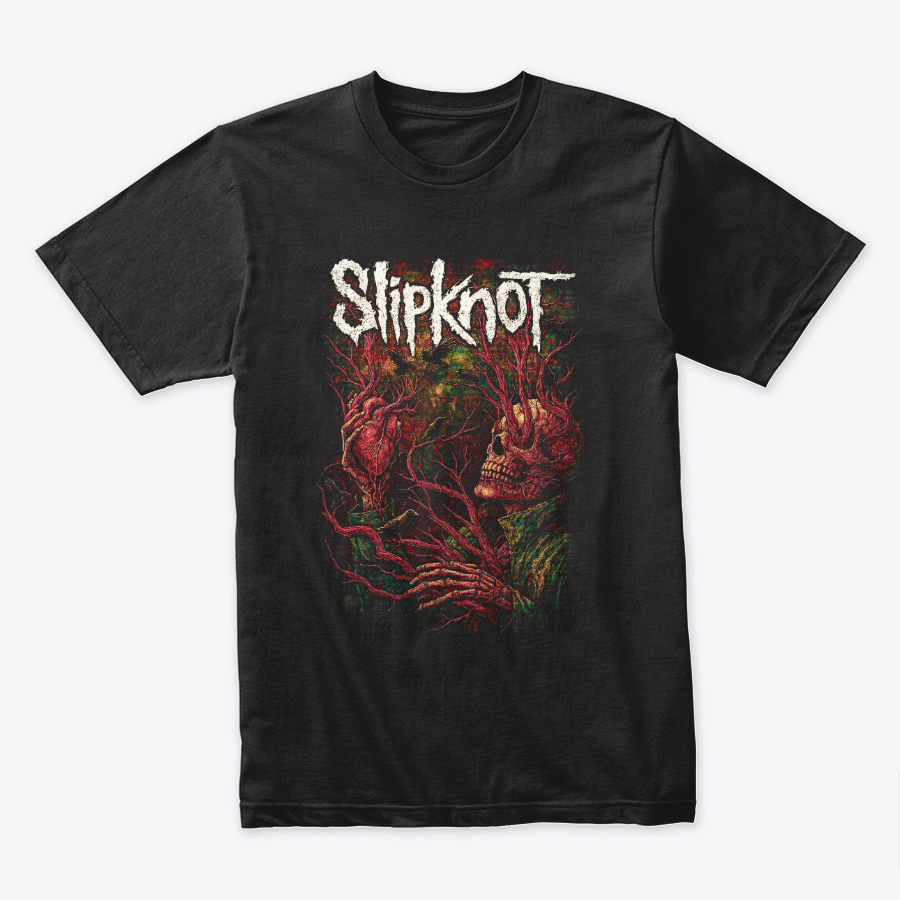 Camiseta Algodon Slipknot Heart