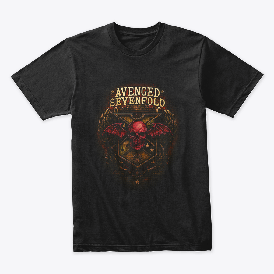 Camiseta Algodon Avenged Sevenfold Logo