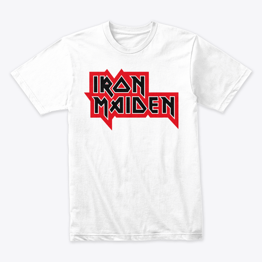 Camiseta Algodon Iron Maiden Logo Art