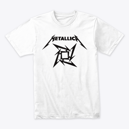 Camiseta Algodón Metallica Logo 2