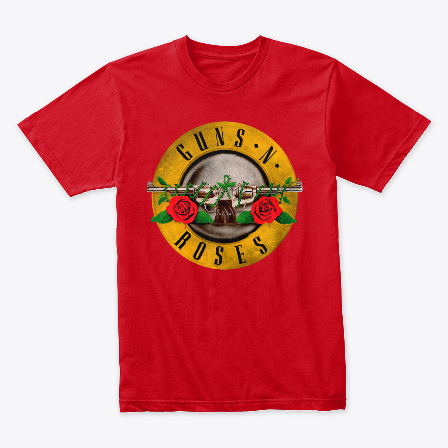 Camiseta Vintage Desgaste Guns and Roses