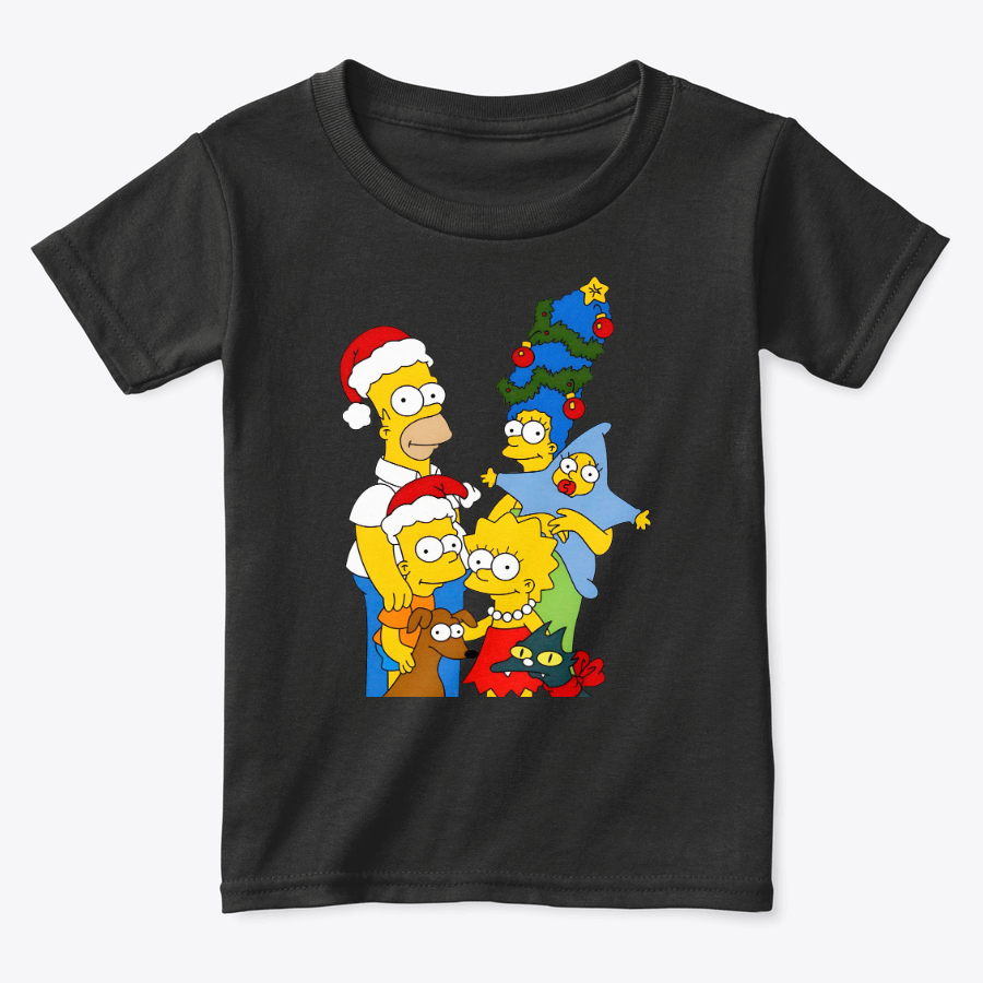 Camisetas Navideñas Familia Set de 3 Prendas Los Simpson