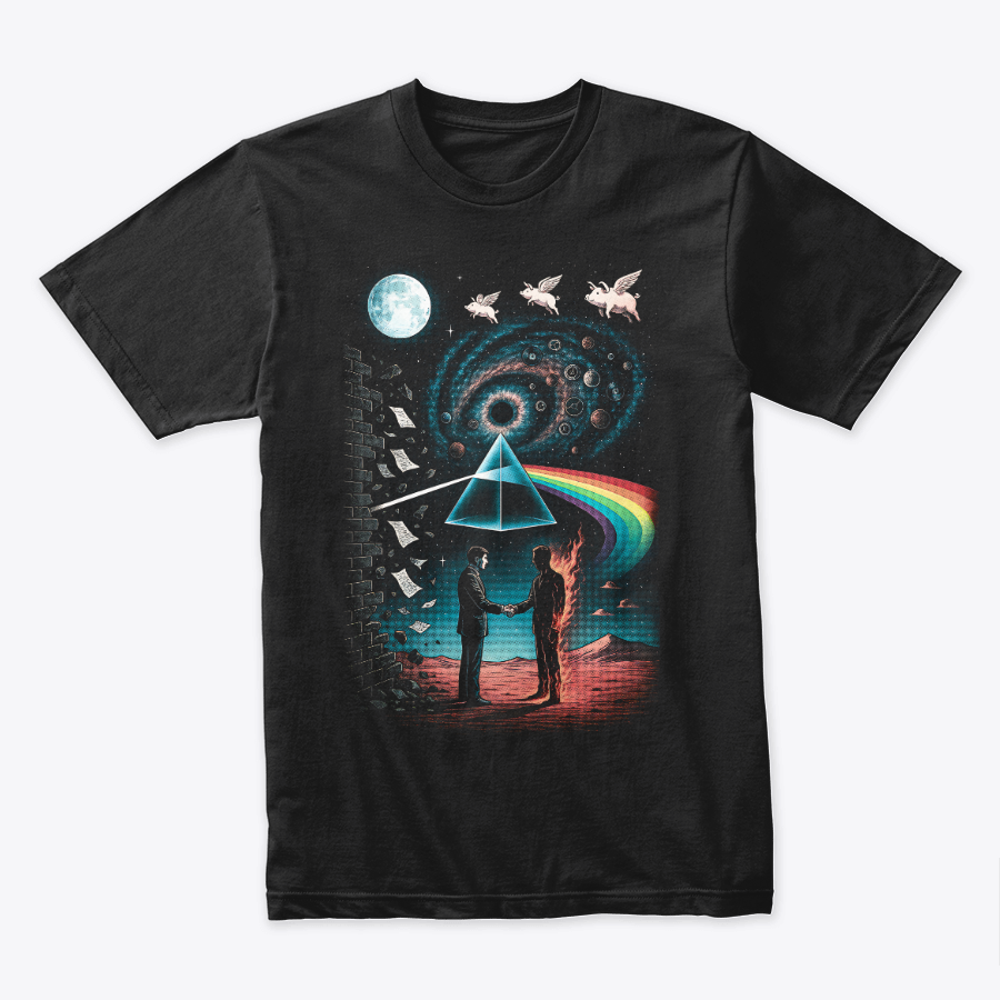 Camiseta Algodon Pink Floyd Art2