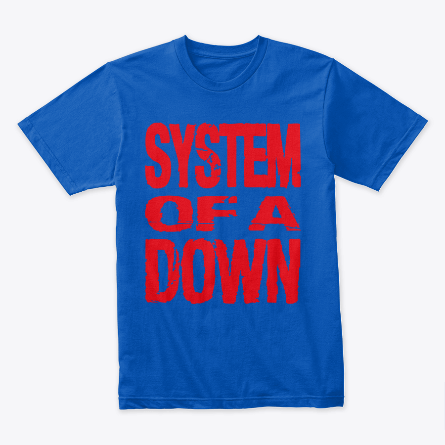 Camiseta Algodon System Of A Down Logo Red