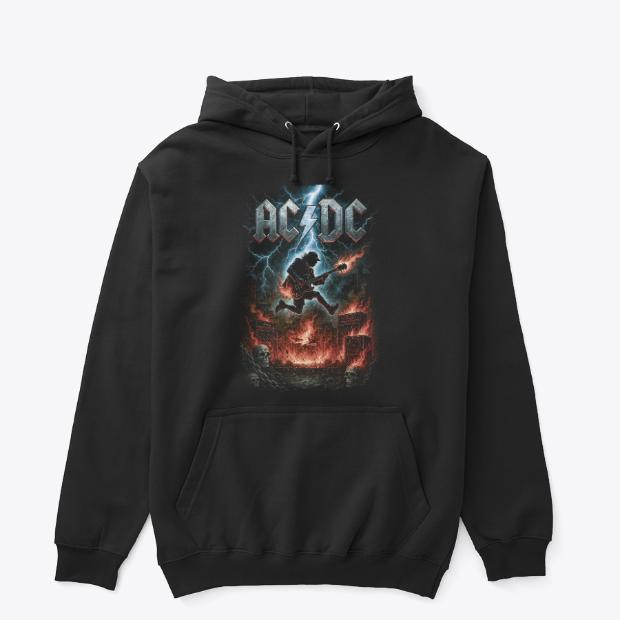Buzo Capota ACDC Fire Style