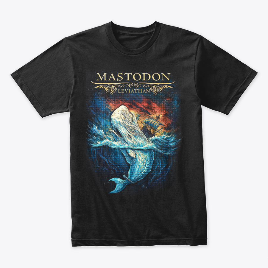 Camiseta Algodon Mastodon Leviathan