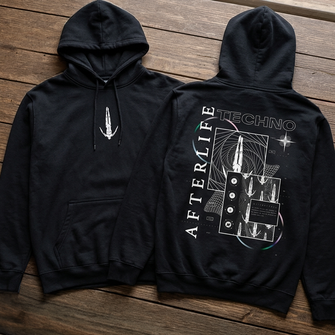 Buzo Capota Afterlife Techno 2024 Hoodie