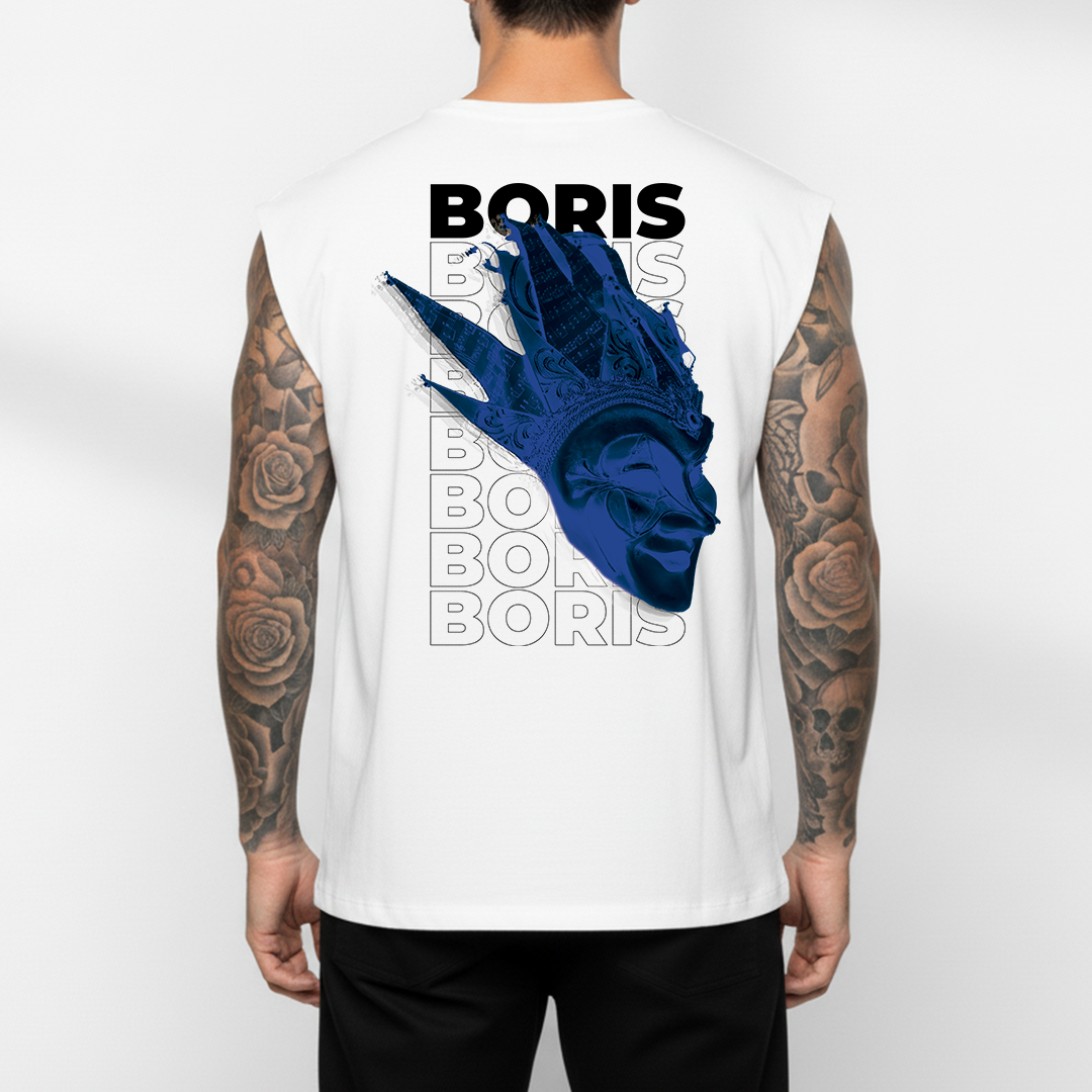 Esqueleto Manga Sisa Boris Brejcha Fckng Serious Blue