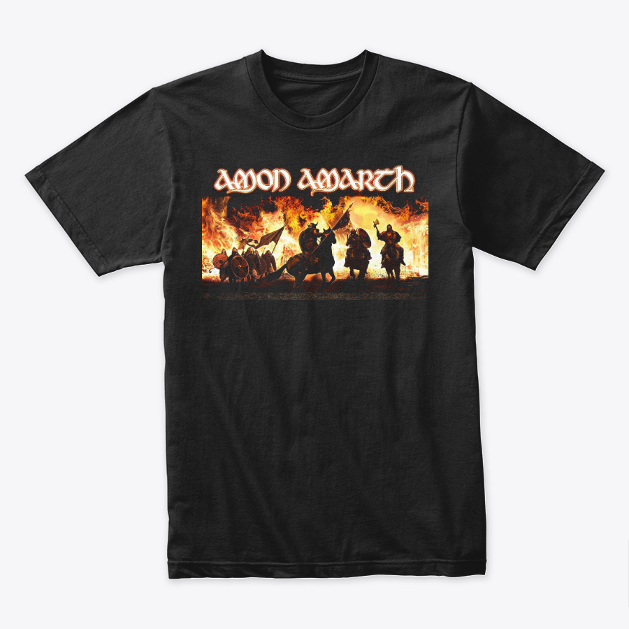Camiseta Algodon Amon Amarth War Of Vikings