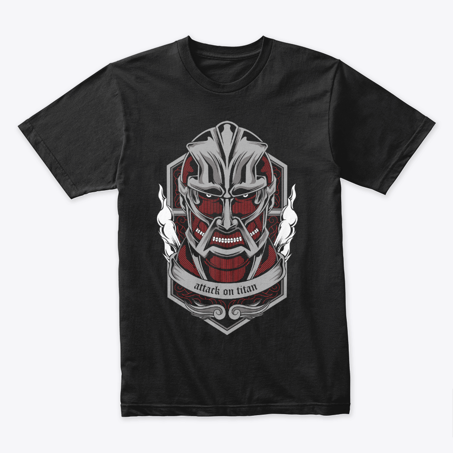 Camiseta Algodon Attack On Titan Escudo