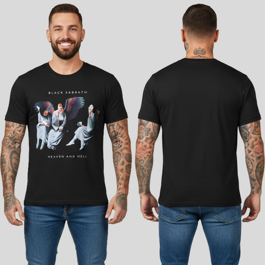 Camiseta Algodon Black Sabbath Heave And Hell