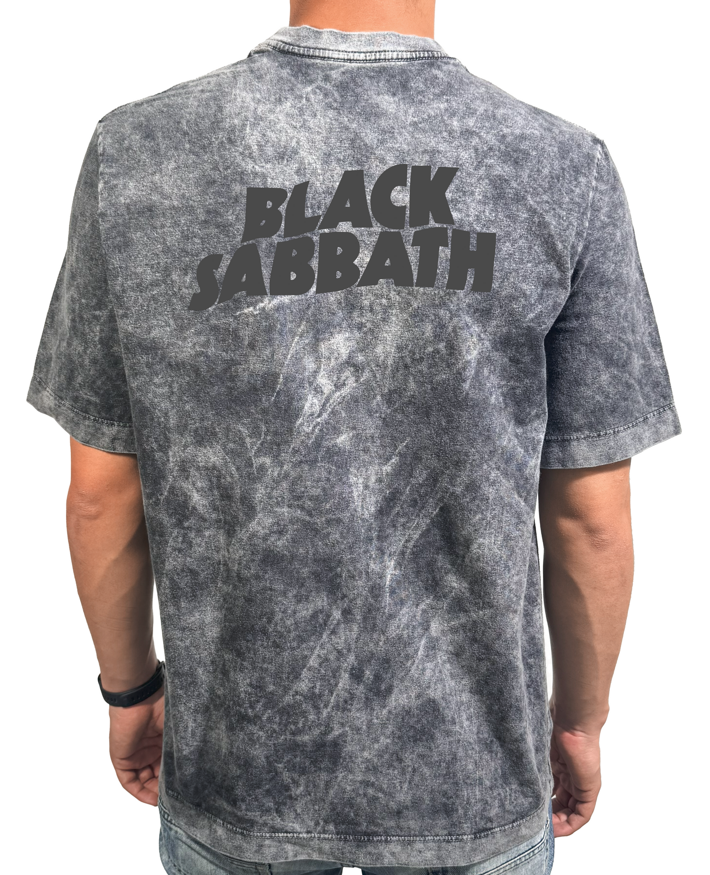 Camiseta Prelavada Algodon Black Sabbath Logo