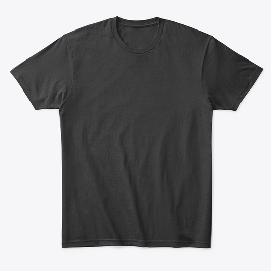 Camiseta Básica Regular Fit Negra - plana