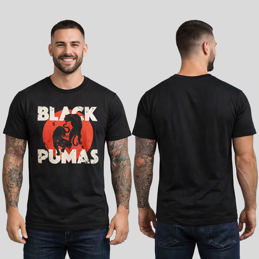 Camiseta de algodón Black Pumas