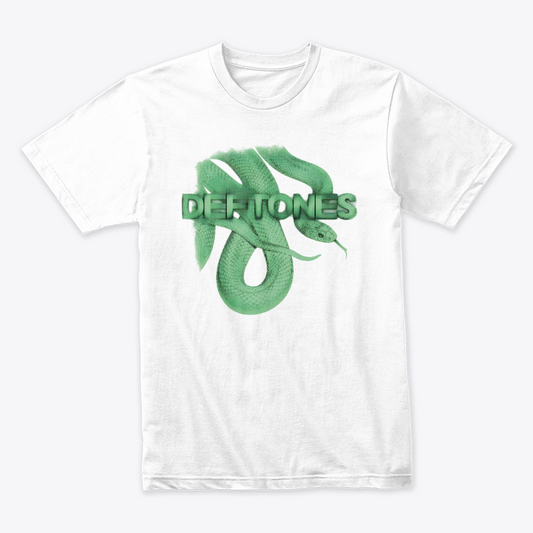 Camiseta Algodón Deftones Serpiente