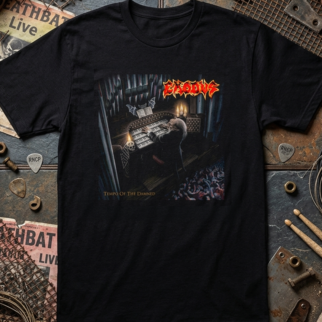 Camiseta Algodon Exodus Tempo Of The Damned