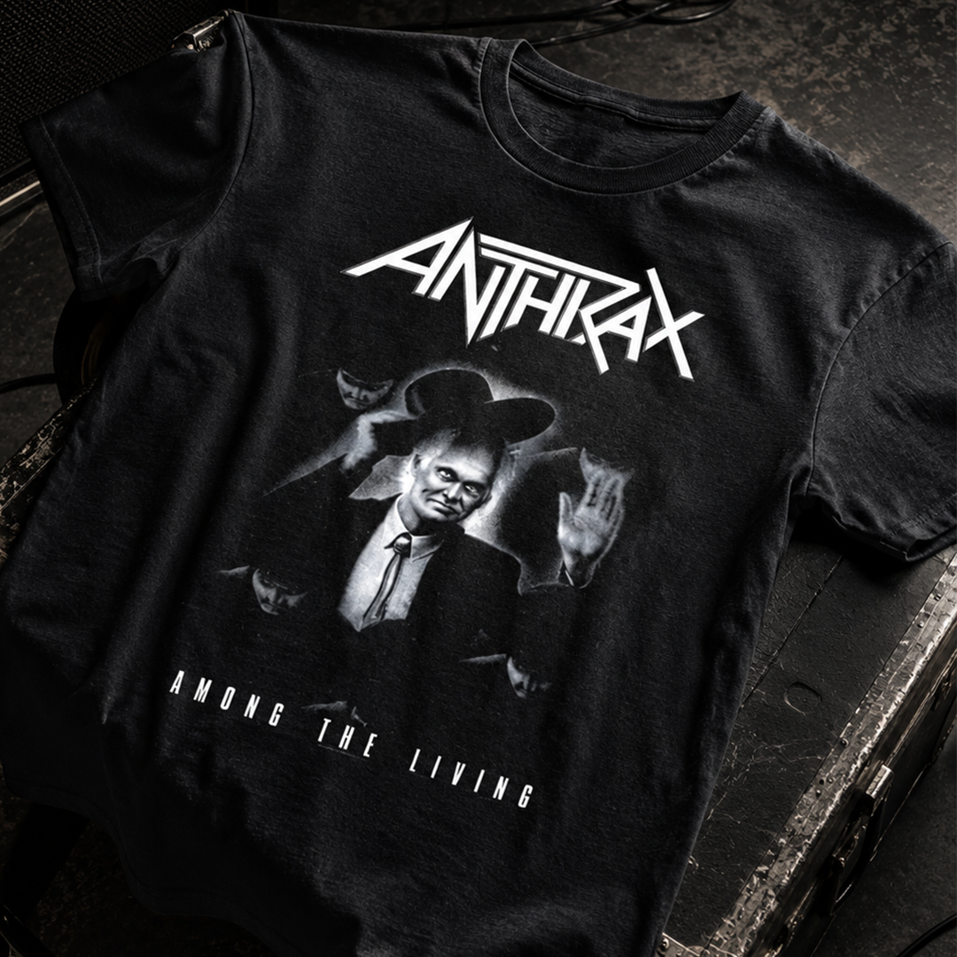 Camiseta Algodon Anthrax Among the living