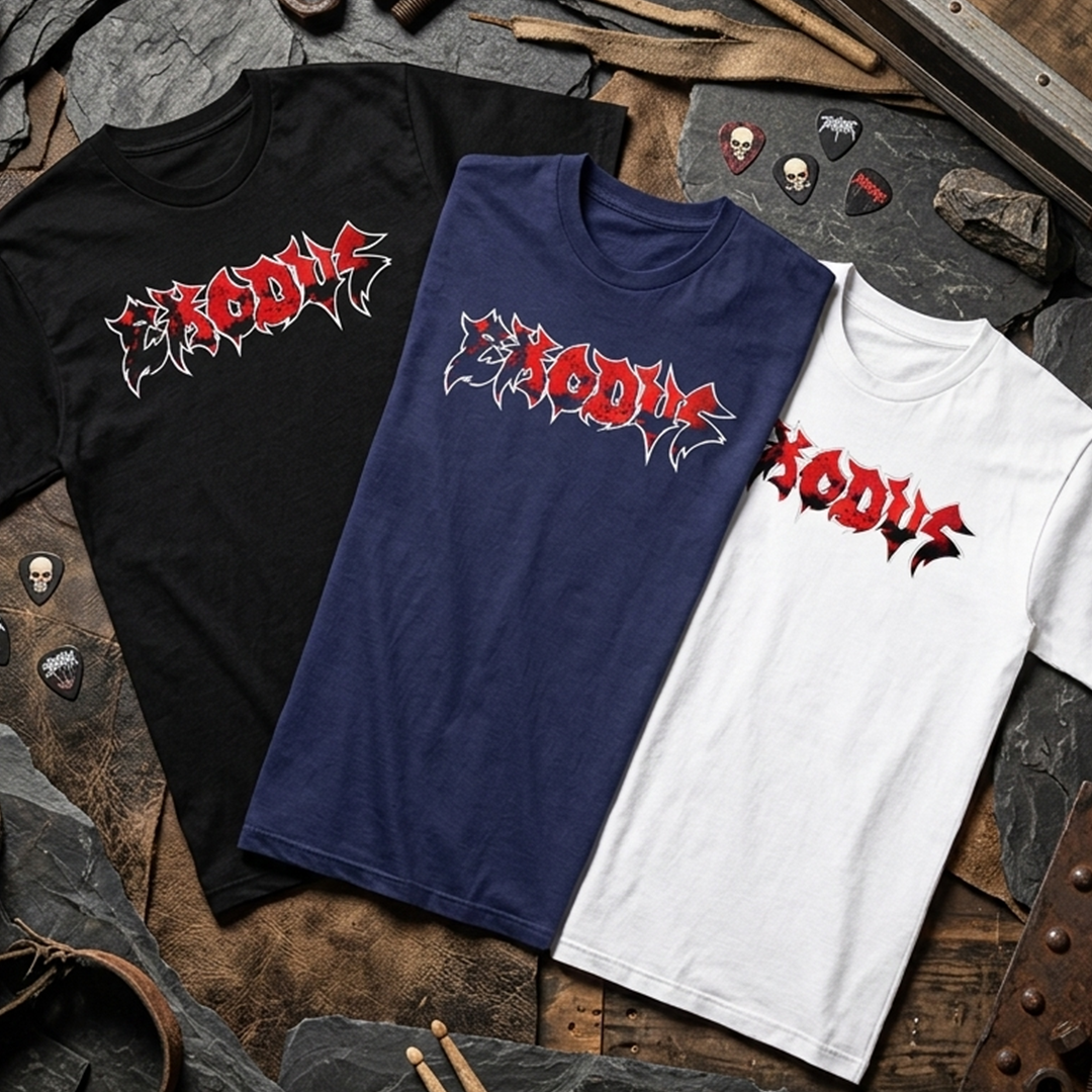 Camiseta Algodon Exodus Logo