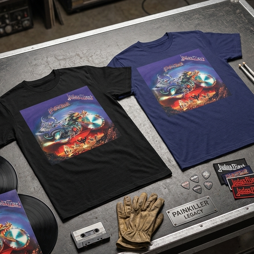 Camiseta Algodon Judas Priest Painkiller