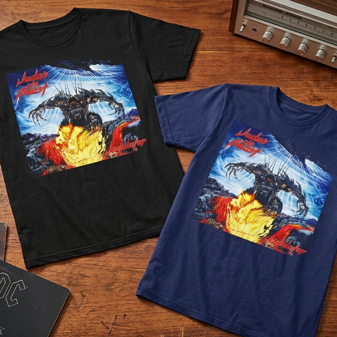 Camiseta Algodon Judas Priest Jugulator