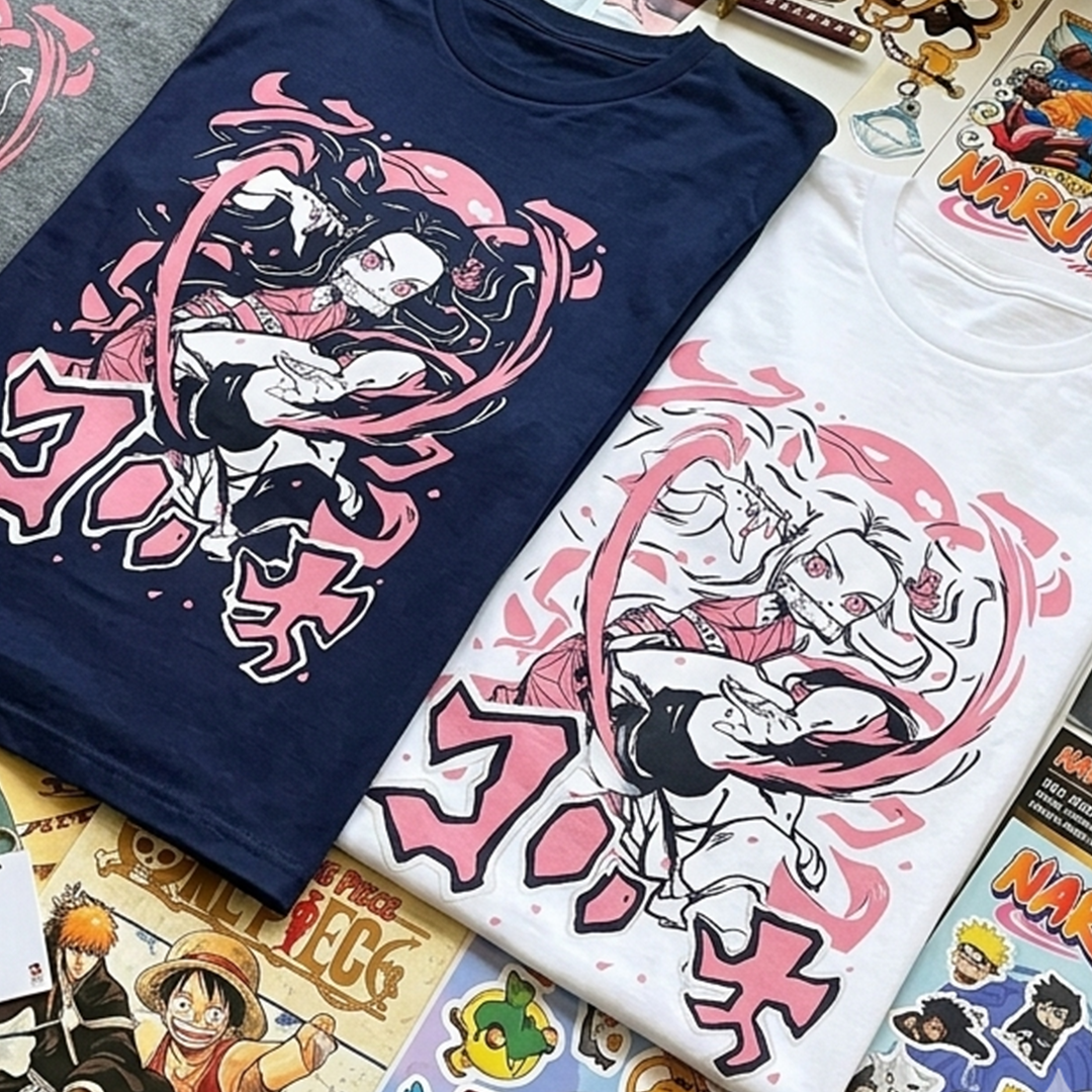 Camiseta Algodon Nezuko Kamado Of Demon Slayer