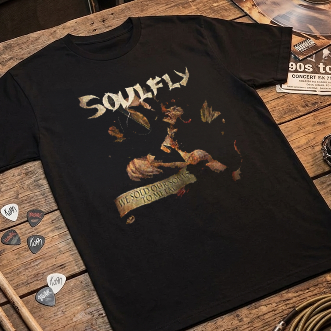 Camiseta Algodon Soulfly We Sold Our To Metal
