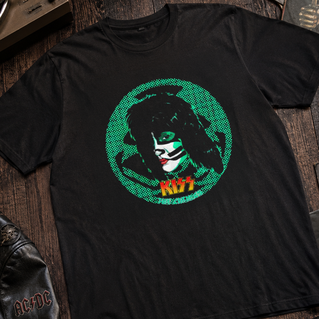 Camiseta Algodon Kiss The Cat Man
