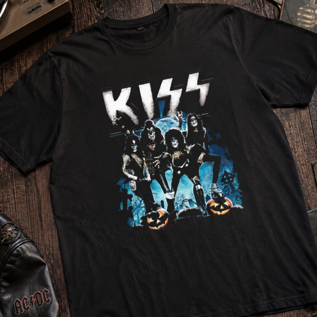 Camiseta Algodon Kiss Helloween