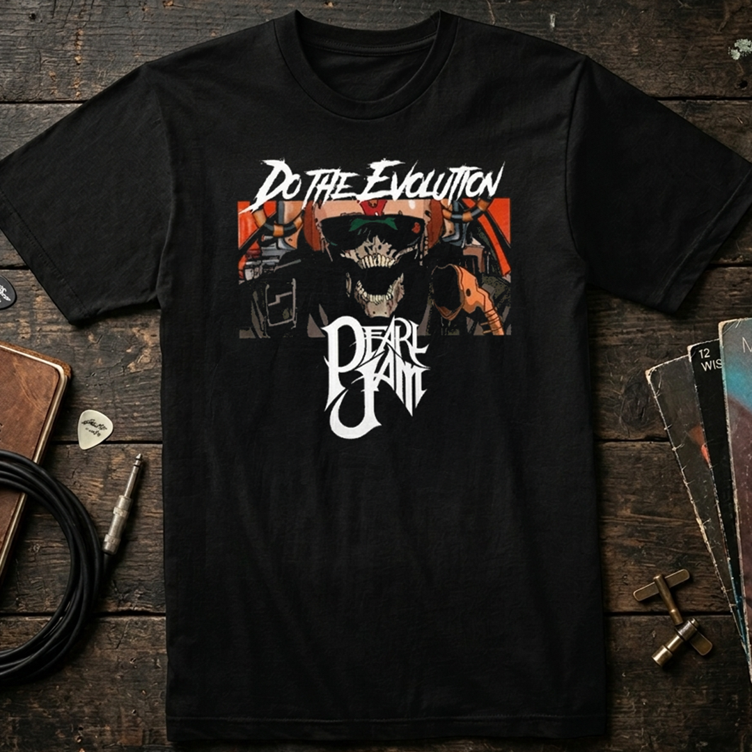 Camiseta Algodon Pearl Jam Do The Evolution Art