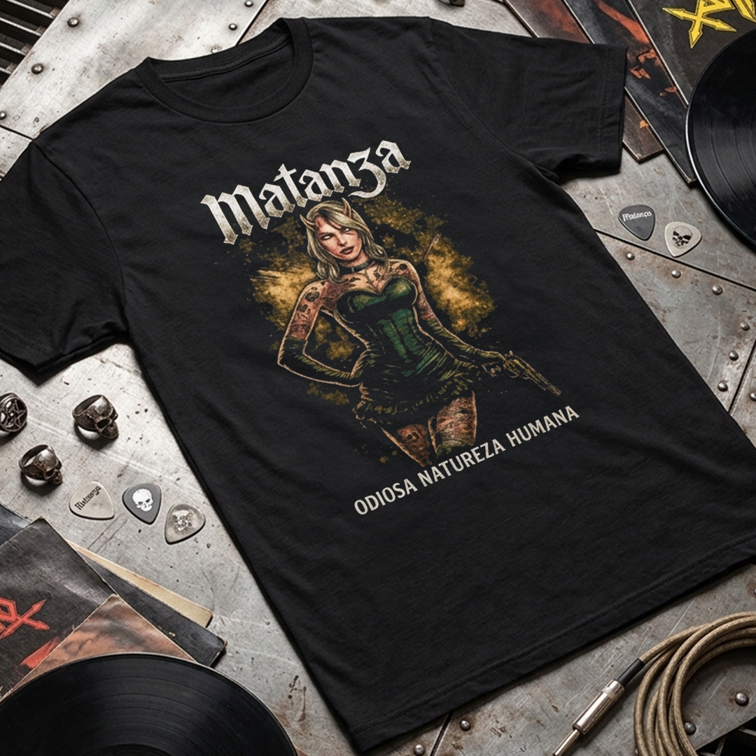 Camiseta Algodon Matanza Odiosa Naturaleza