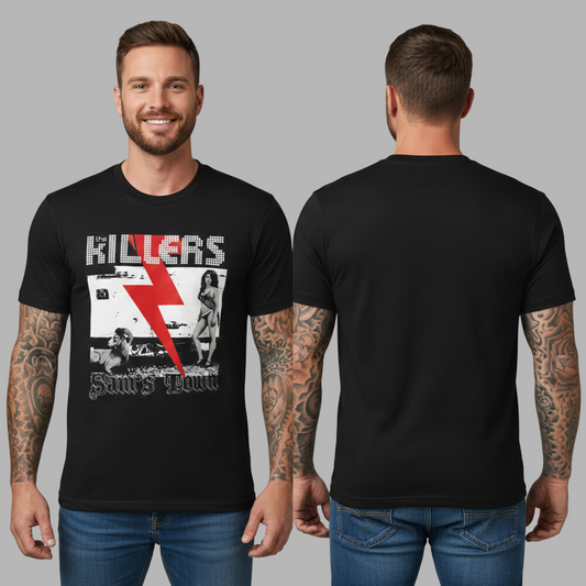 Camiseta Algodon The killers Álbum Sam's Town