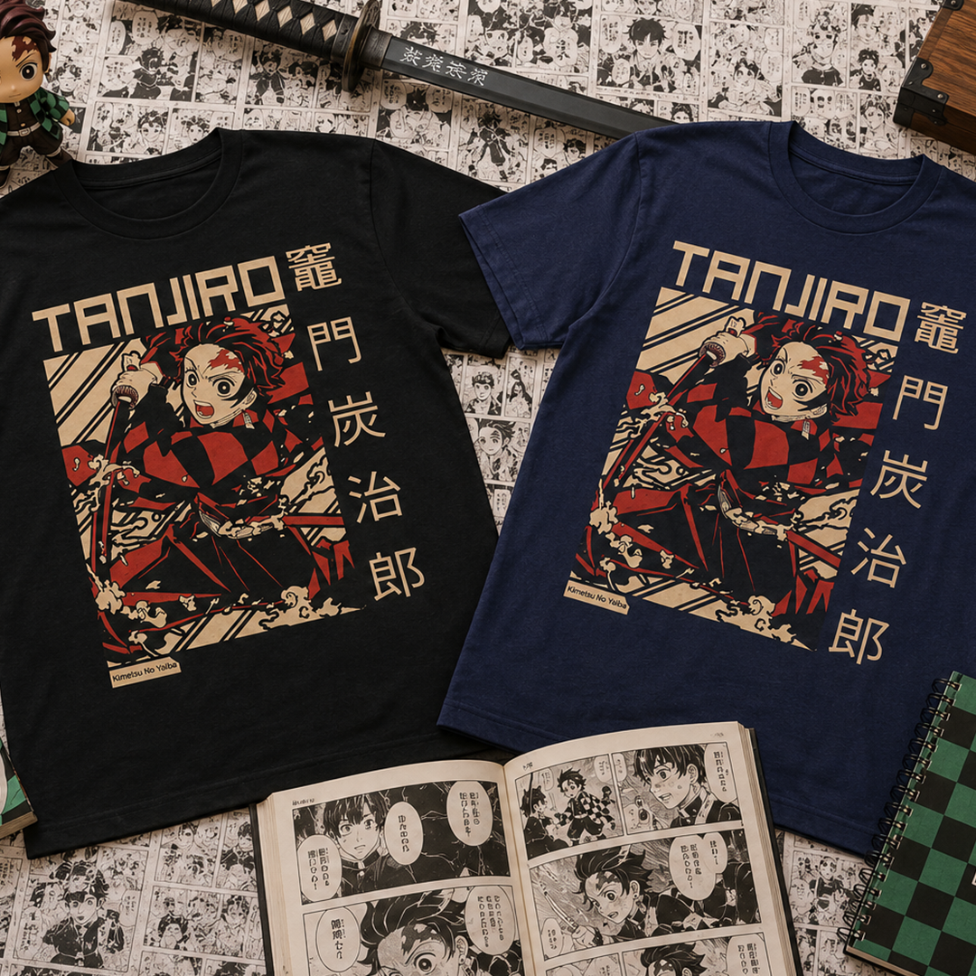 Camiseta Algodon Nezuko Kamado Demon Slayer Art