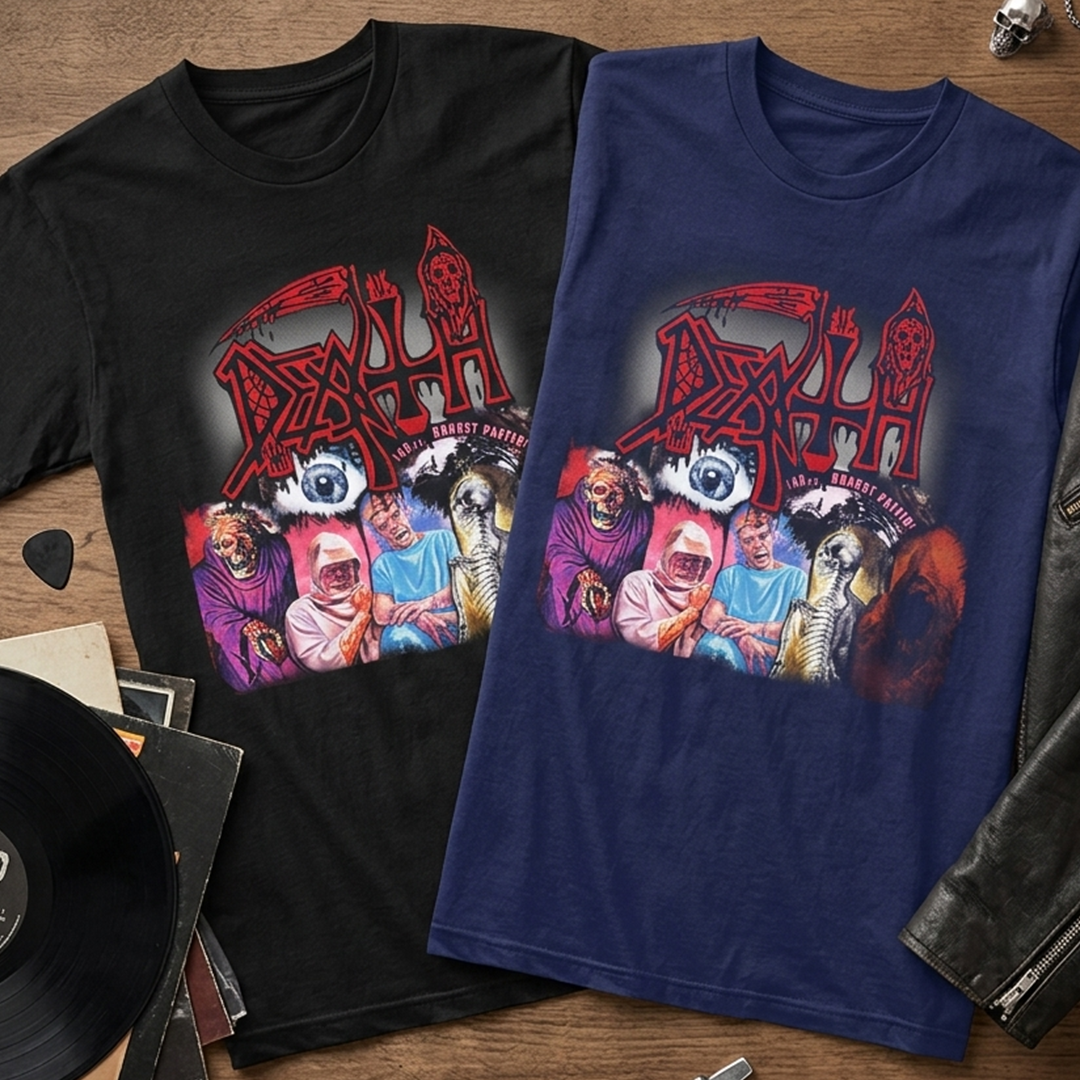 Camiseta Algodon Death The Famous Albums