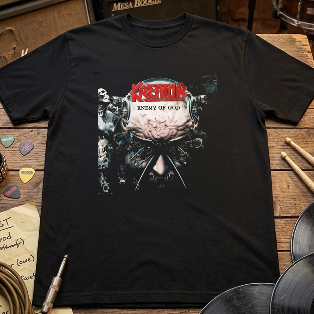 Camiseta Algodon Kreator Enemy Of God