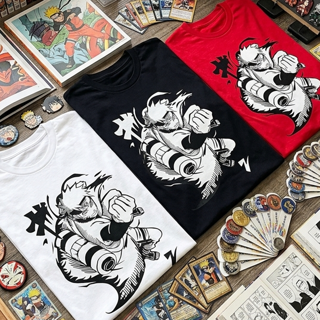 Camiseta Algodon Naruto Modo Sabio Poster