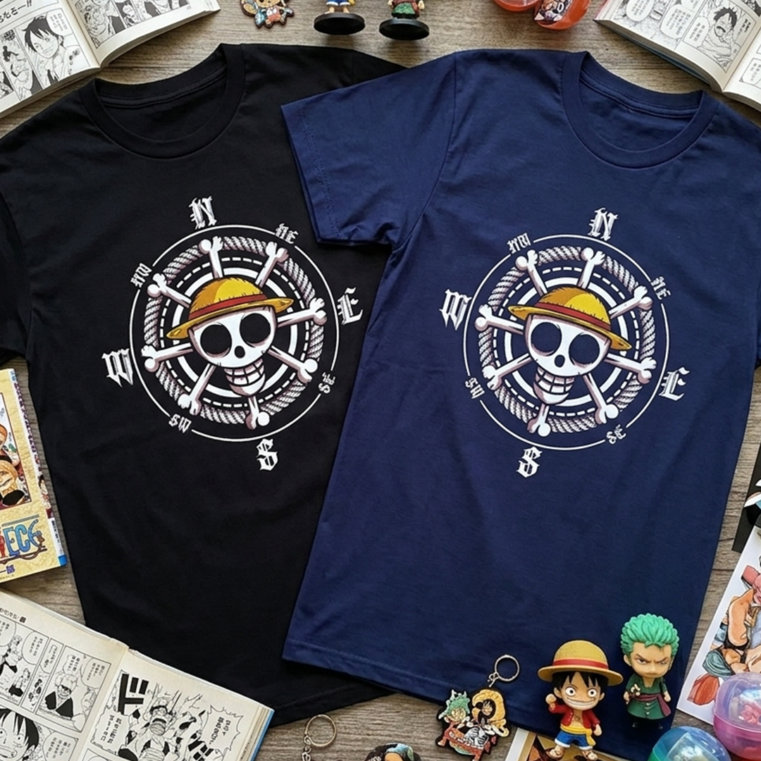 Camiseta Algodon One Piece Logo