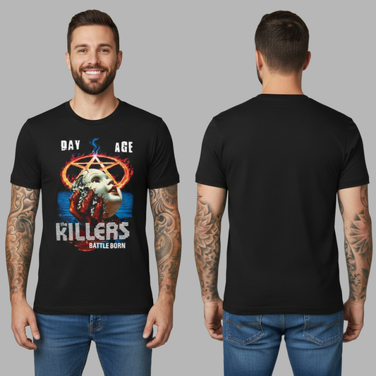 Camiseta Algodon The killers Battle Born