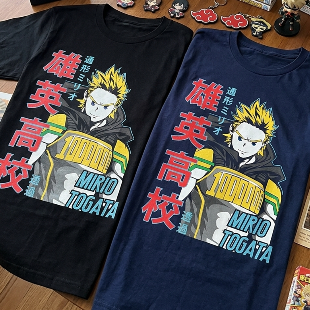 Camiseta Algodon Hero Academia Mirio Togata