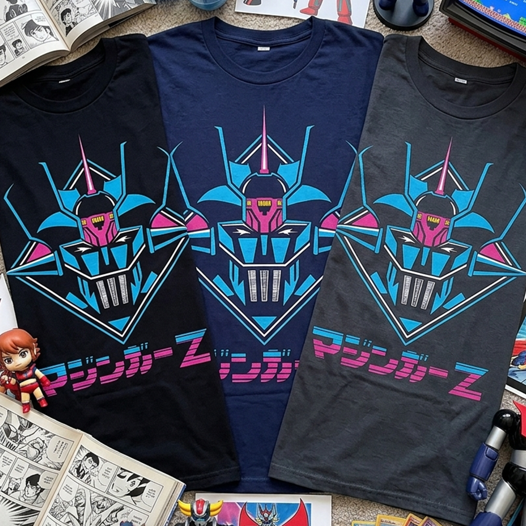 Camiseta Algodon Mazinger Z Poster