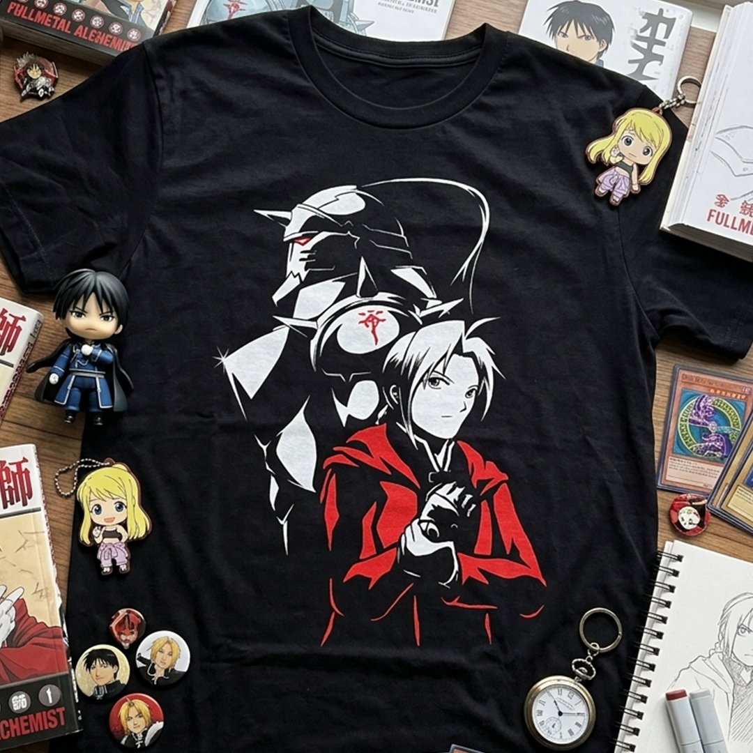 Camiseta Algodon Fullmetal Alchemist Art
