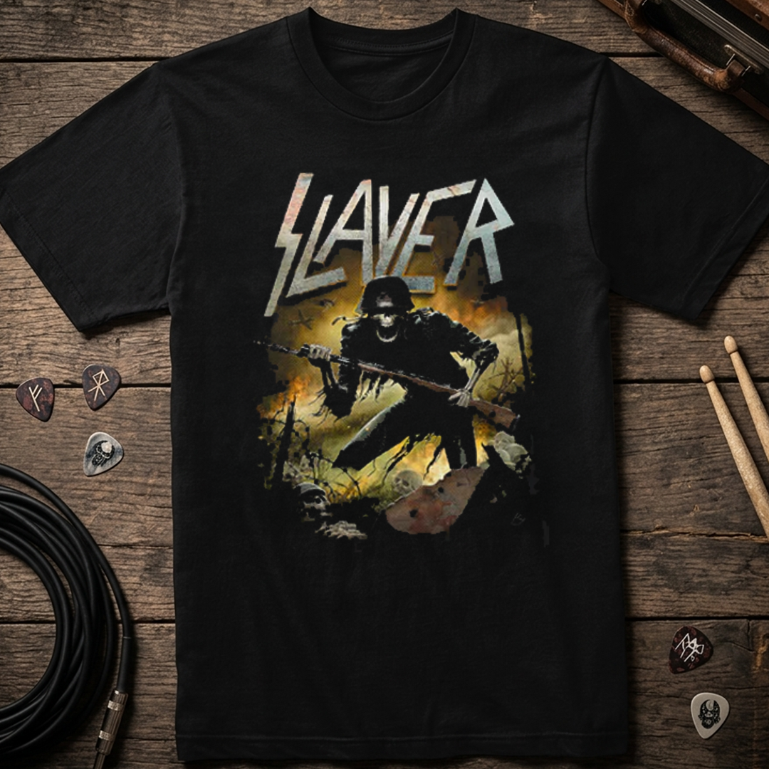 Camiseta Algodon Slayer War 2015 Tour