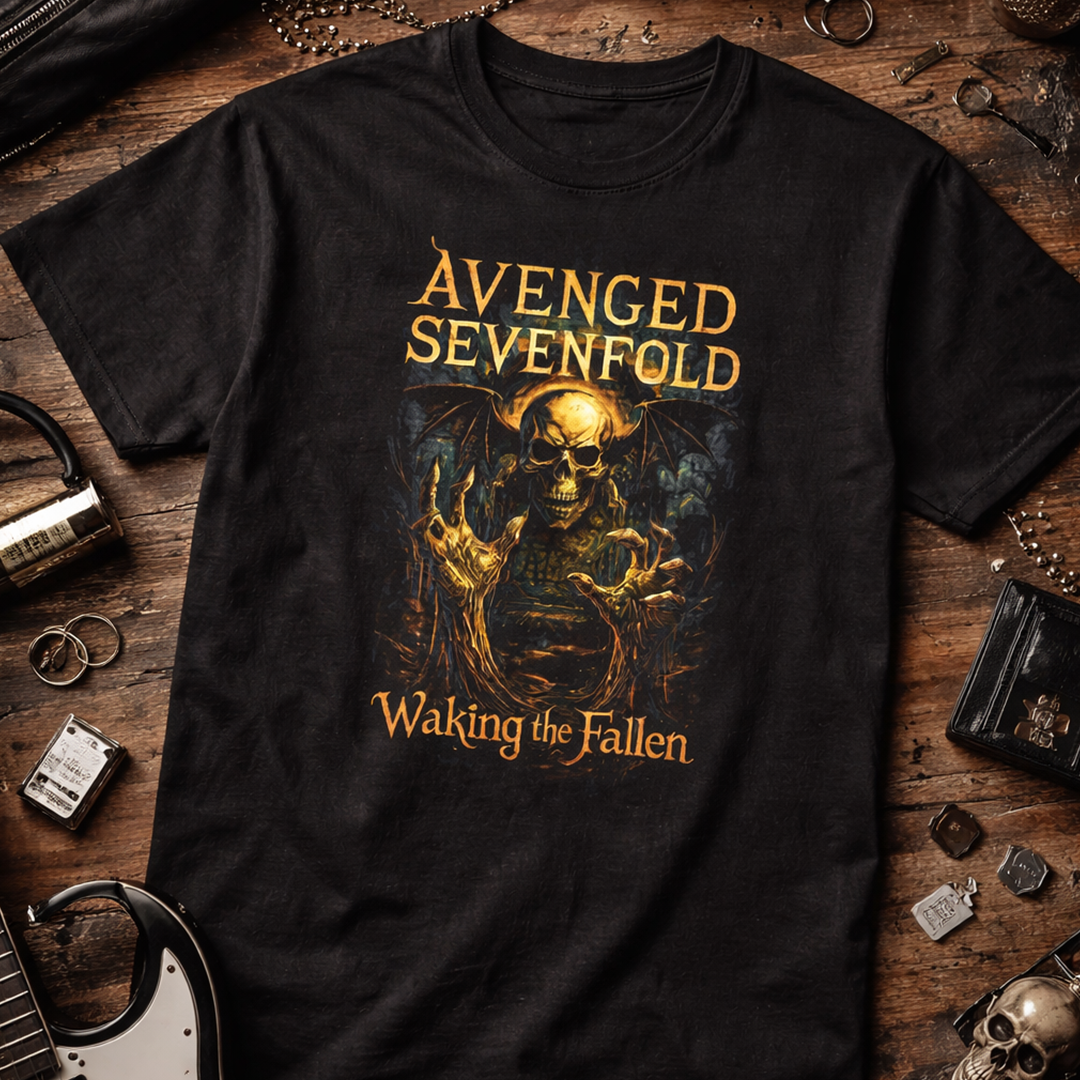 Camiseta Algodon Avenged Sevenfold walking the fallen 2