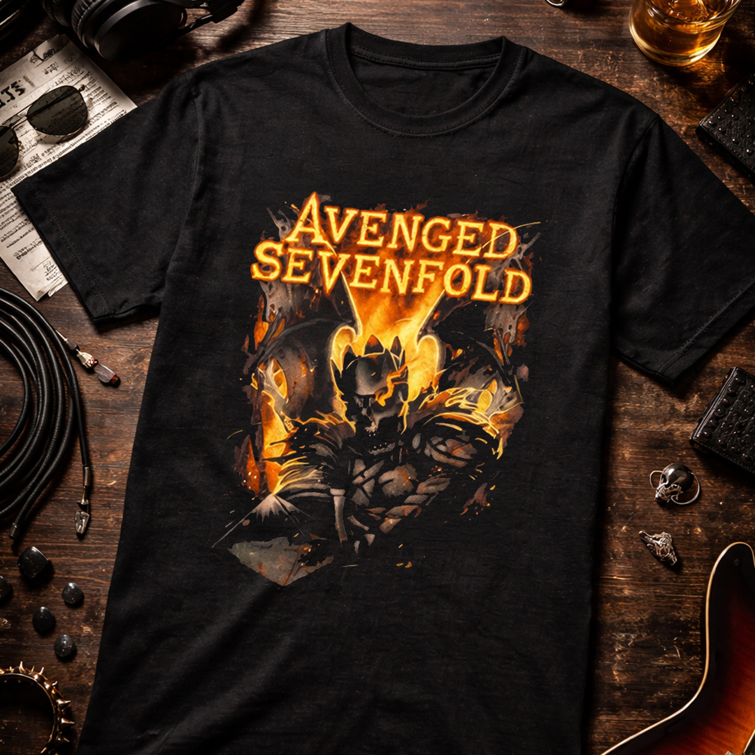 Camiseta Algodon Avenged Sevenfold Art 1