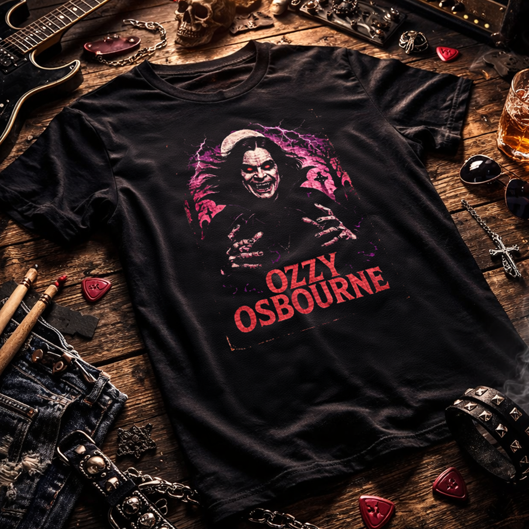 Camiseta Algodon Ozzy Osbourne Vampire