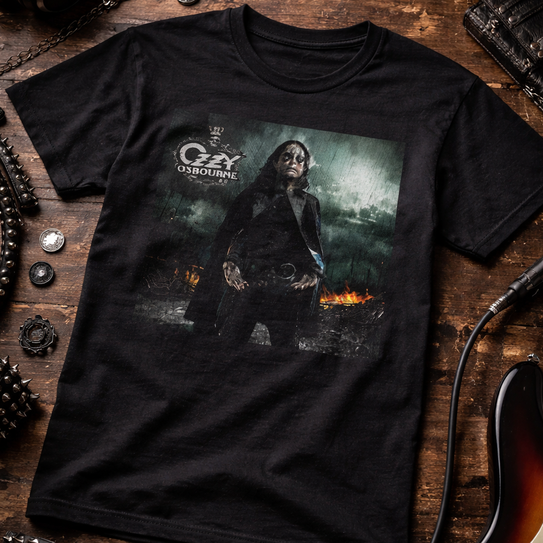 Camiseta Algodon Ozzy Osbourne Style
