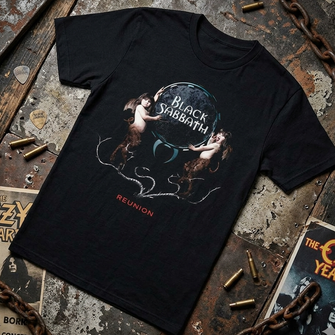 Camiseta Algodon Black Sabbath Reunion