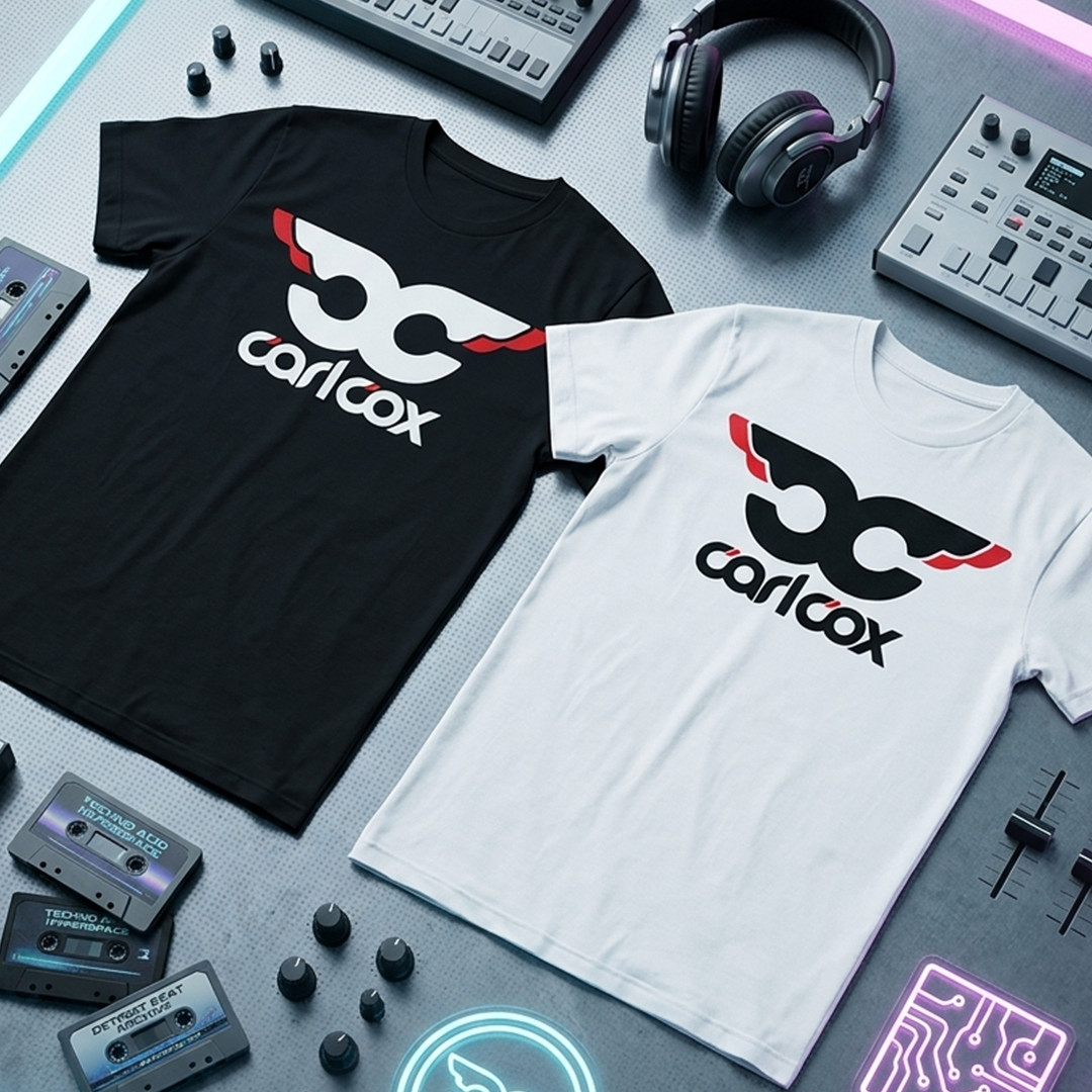 Camiseta Algodón Logo Carl Cox Art