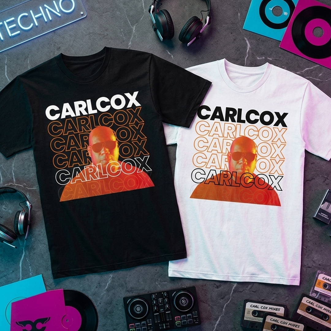 Camiseta Algodón Carl Cox Art 3