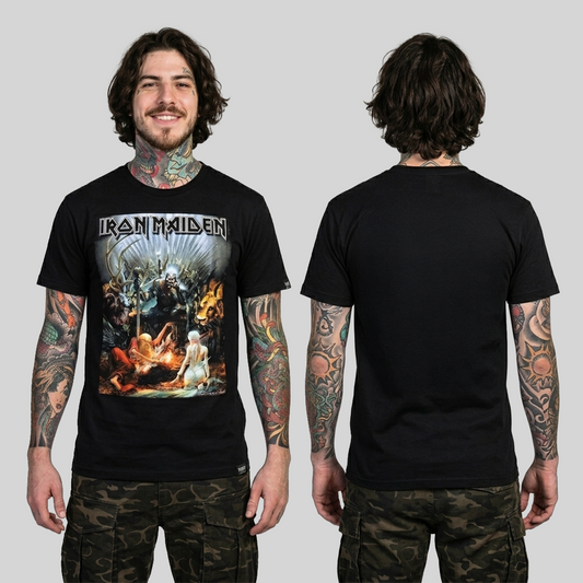 Camiseta Algodon Iron Maiden Rock Style